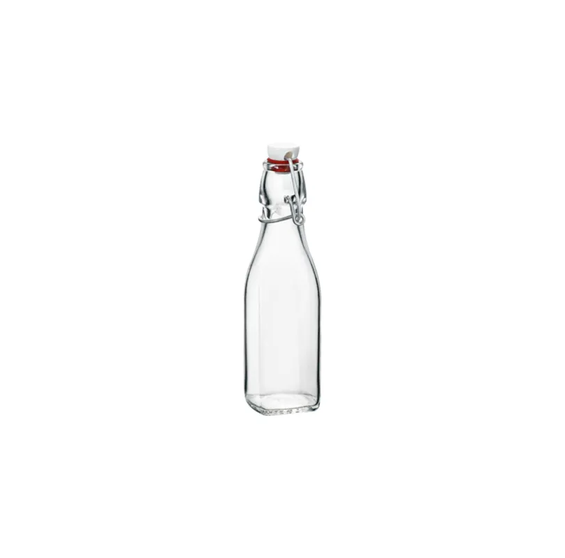 Bormioli - Bottiglia in Vetro Chiusura Ermetica Swing 250 ml Esclusivo