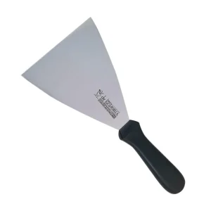 Offerta Del Giorno De Luca - Spatola Triangolare in Acciaio Inox con Manico in Plastica 12 cm