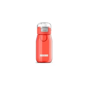 Zoku - Borraccia Bottiglia Bimbo con Flip Cappuccio Colore Rosso 475 ml Scelto Dai Clienti