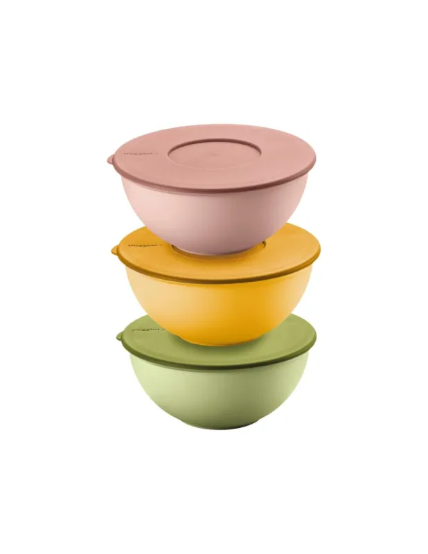 Popolare Guzzini - Set 3 Contenitori con Coperchio Everywhere da 16 cm