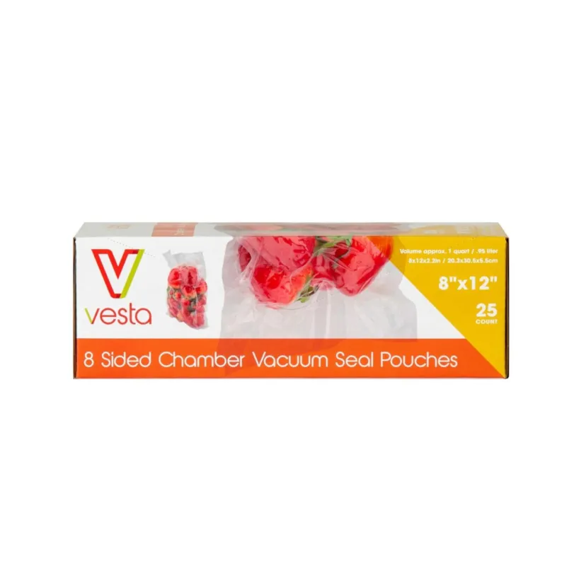 Vesta - Confezione 25 Sacchetti per Sottovuoto 20x30 cm Economico