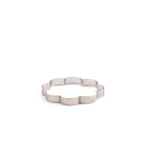 Bestseller Decora - Sagoma microforata forma fiore in acciaio inox diametro 16x3.5 cm