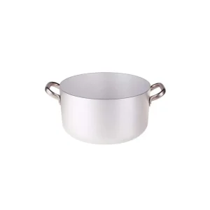 Offerta Del Giorno Pentole Agnelli - Casseruola Alta diametro 30 cm in Alluminio 3 mm con 2 Manici in Acciaio