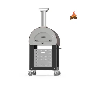 Alfa Forni - 5 Minuti Forno Pizza a legna da esterno con base per la casa Professionale