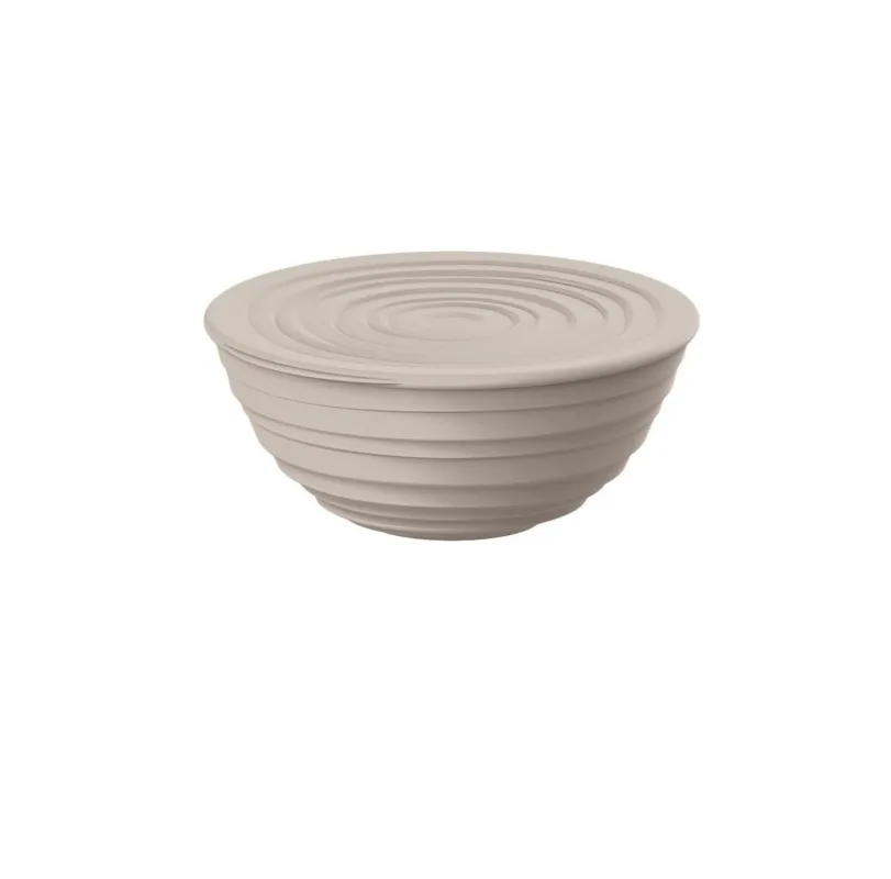 Offerta Del Giorno Guzzini - Ciotola Contenitore con Coperchio L Tierra Grigio Tortora 18 cm