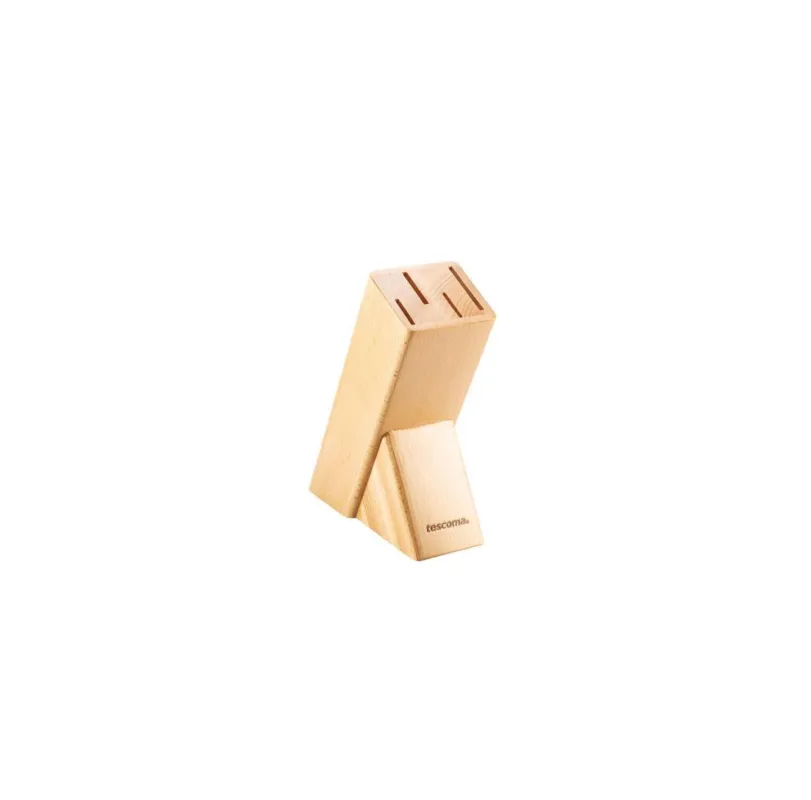 Occasione Tescoma - Ceppo di Legno per coltelli 4 posti