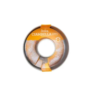 Decora - Stampo ciambella in Acciaio antiaderente diam 28 cm h 7.5 Popolare