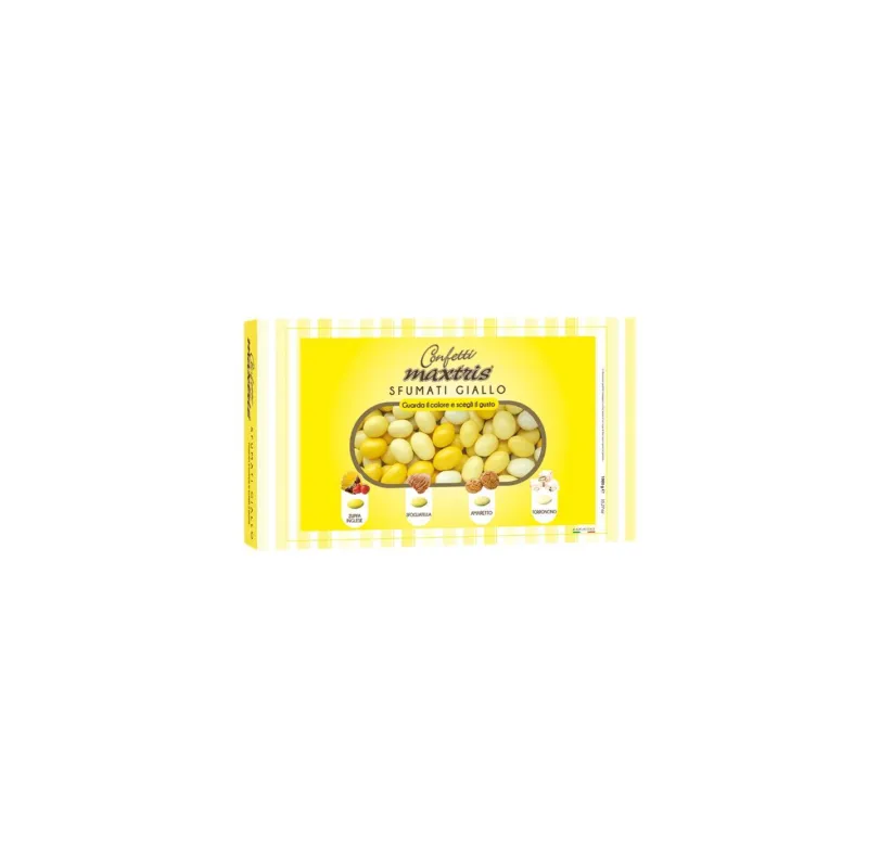 Scelto Dai Clienti Maxtris - Confetti sfumati gialli 1 kg senza glutine