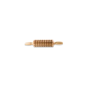 Nuova Collezione Folkroll - Mattarello Piccolo in Legno Decoro Pied de Poule