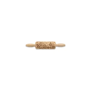 Folkroll - Mattarello Piccolo in Legno Decoro San Valentino Offerta Limitata