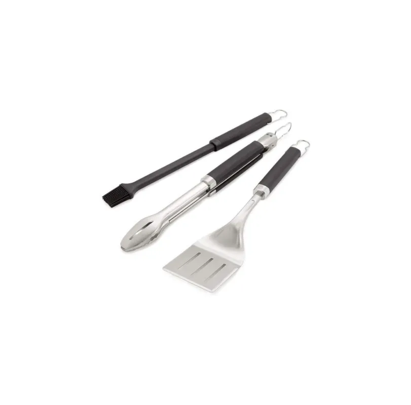 Weber - Set 3 Accessori Barbecue kit precision Pagamento Sicuro