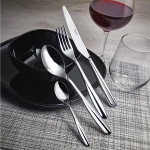 Salvinelli - Forchetta da tavola modello Trend in acciaio inox spessore 4 mm set 12 pezzi Vendita Finale