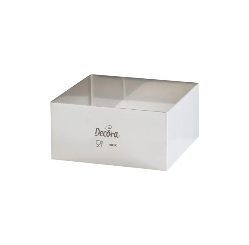 Nuova Collezione Decora - sagoma coppapasta inox quadrata 20 cm