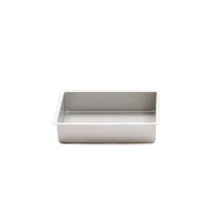 Decora - Teglia Rettangolare Professionale in Alluminio Anodizzato 25 x 38 cm Soddisfatti O Rimborsati