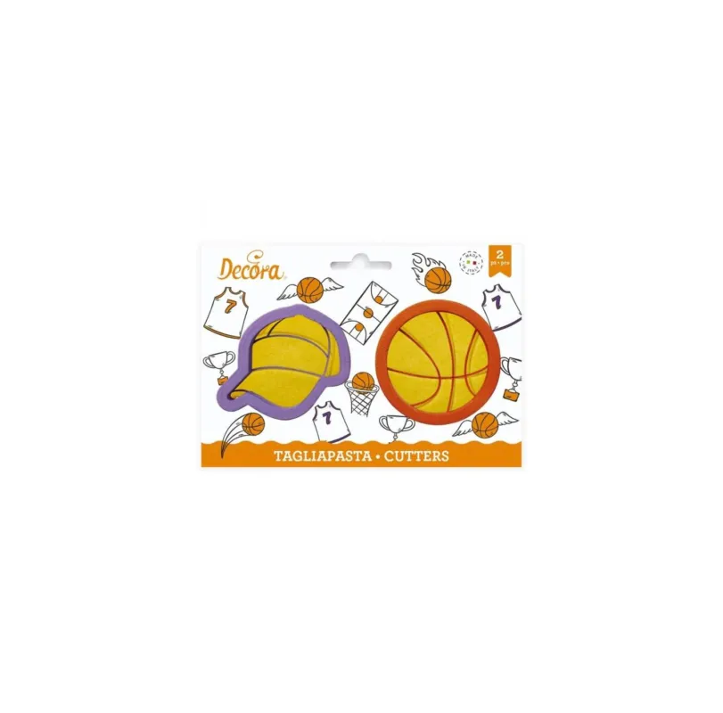 Decora - Set 2 tagliapasta in plastica basket Economico