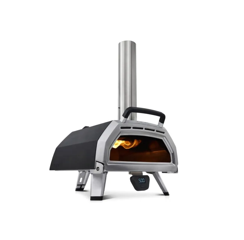 Ooni - Karu 16 Fornetto pizza portatile a legna e carbone o gas (multicombustibile) Must-Have