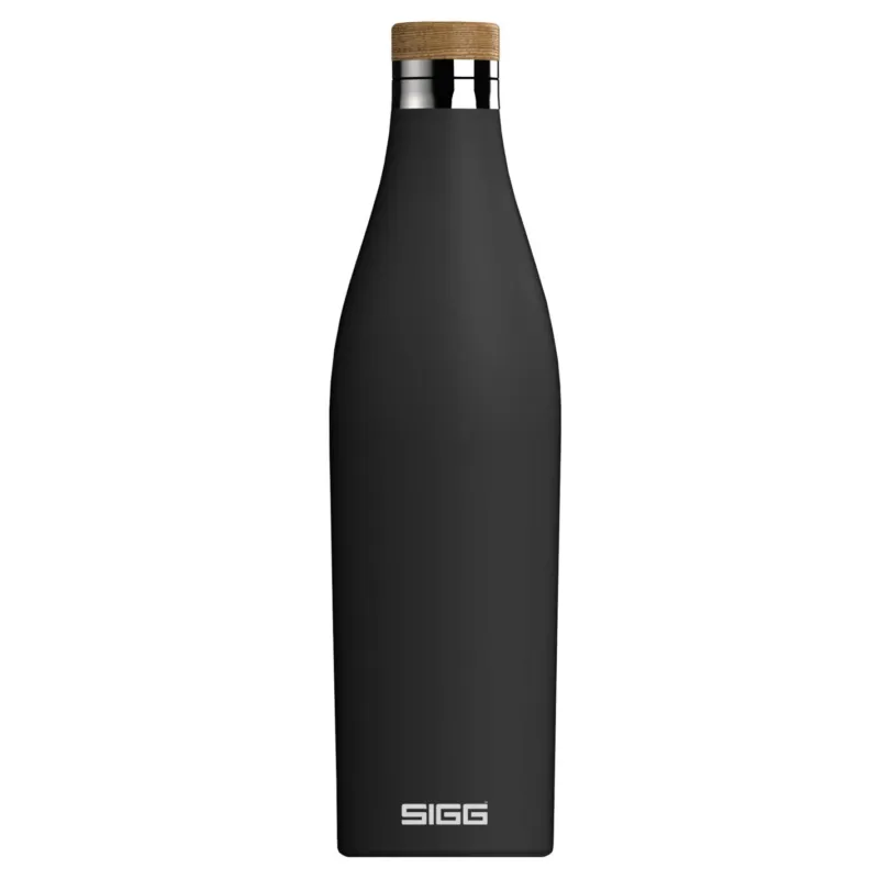 A Buon Prezzo Sigg - Bottiglia termica Meridian da 700 ml in acciaio inox 18/8 nera