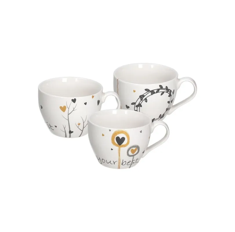 Tognana - Tazza da colazione senza piattino 400 ml linea Iris Bestseller