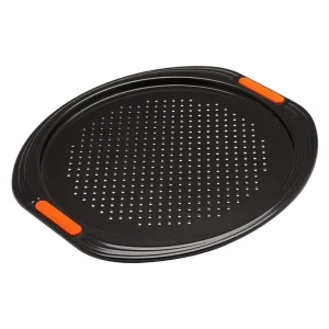 Vendita Finale Le Creuset - Teglia forata per pizza in acciaio al carbonio antiaderente 33 cm