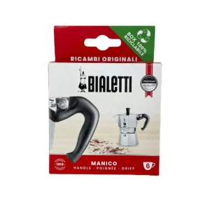 Bialetti - Ricambio manico per caffettiera moka 6 tazze Esclusivo