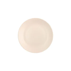 Tognana - Piatto dessert singolo in ceramica 20 cm Tatami crema Esclusivo