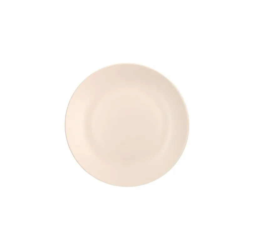 Tognana - Piatto dessert singolo in ceramica 20 cm Tatami crema Esclusivo