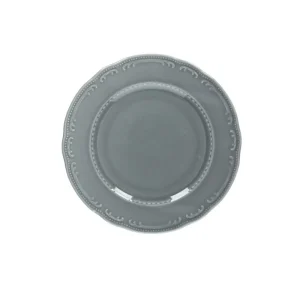 Tognana - Piatto piano in porcellana 28 cm grigio linea Wienna Offerta