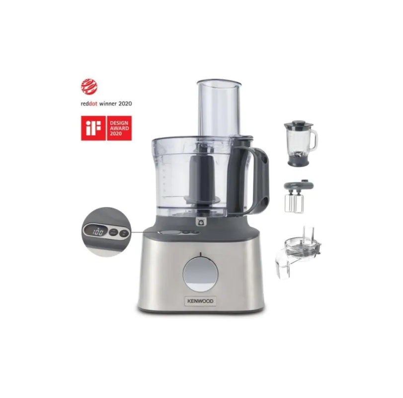Kenwood - Multipro compact all in one robot da cucina con frullatore FDM315SS 800 W Non Perdere