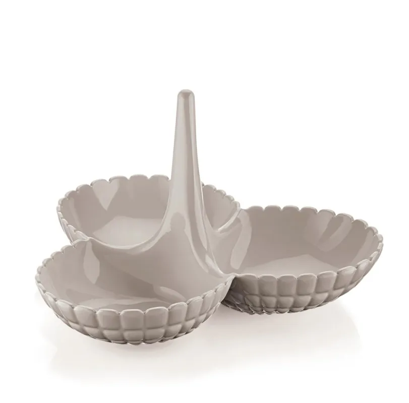 Guzzini - Antipastiera Tiffany grigio tortora A Buon Prezzo