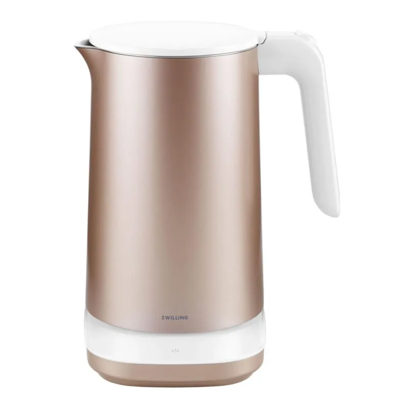 Spedito Oggi Zwilling - Bollitore elettrico acqua calda programmabile rosa gold Enfinigy 1,5 litri