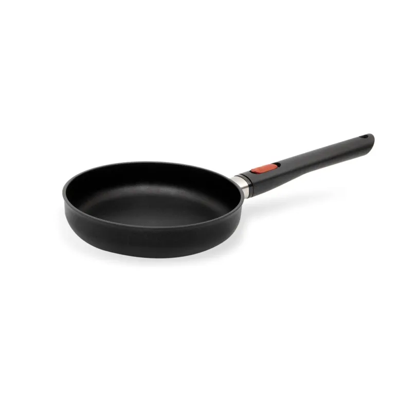 Woll - Padella bassa antiaderente in alluminio forgiato Eco lite a induzione manico rimovibile 20 cm Subito Disponibile