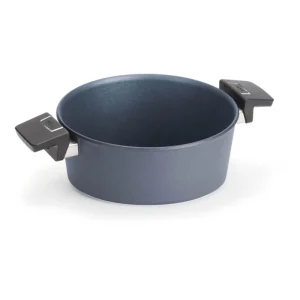 Prezzo Scontato Woll - Casseruola antiaderente in alluminio forgiato Diamond lite a induzione 2 manici 24 cm