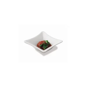 Prezzo Di Fabbrica Tognana - Ciotolina quadrata in porcellana bianca 9 cm linea party