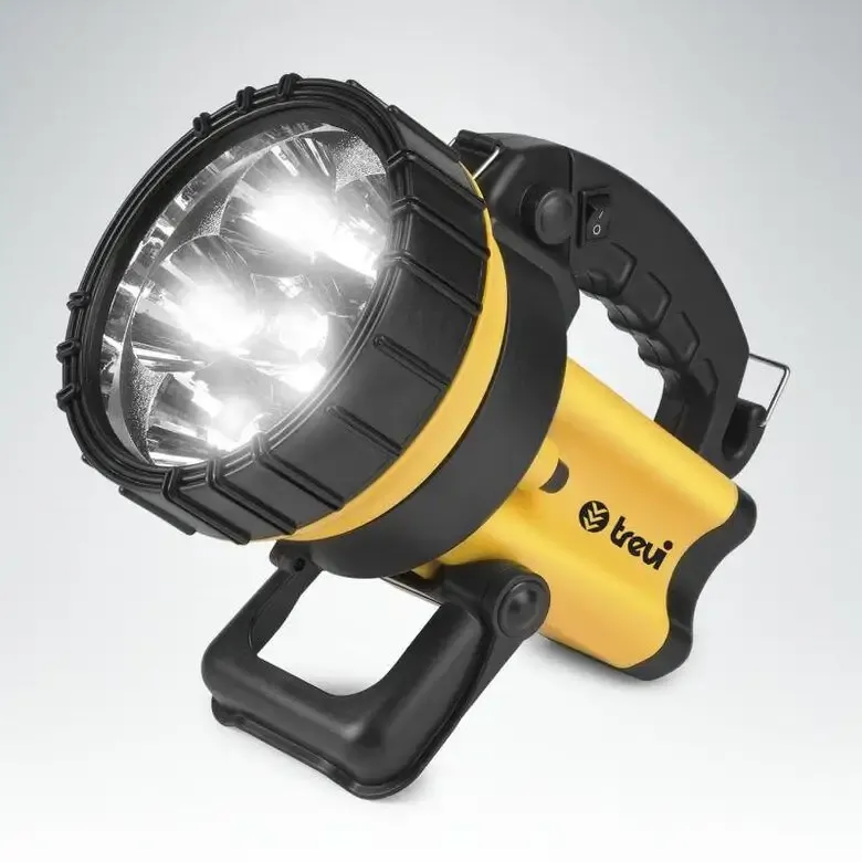 Trevi Torcione 3000 Nero, Giallo Torcia elettrica universale LED Offerta Lampo