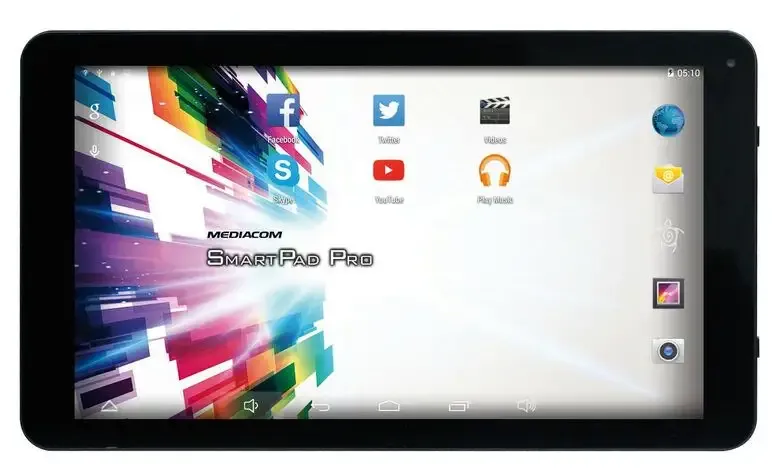 Mediacom SmartPad 10.1 Pro 8 GB 25,6 cm (10.1") Mediatek 1 GB Android Nero Direttamente Dal Produttore