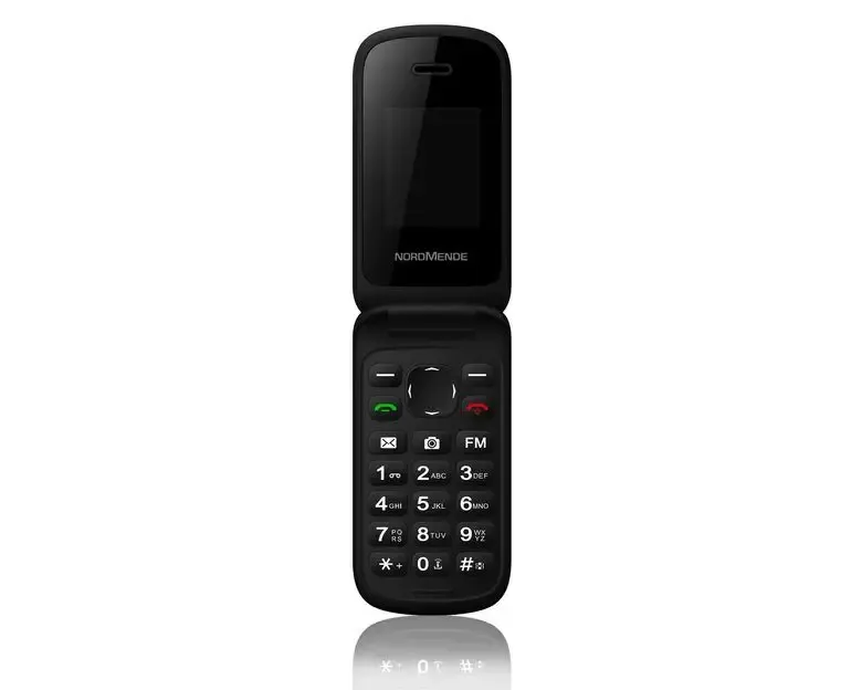 Prezzo Basso Nordmende LITE310F 4,5 cm (1.77") Nero Telefono per anziani