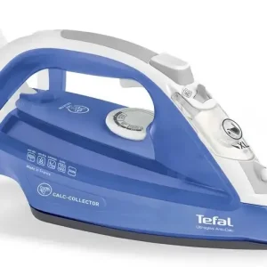 Tefal UltraGliss FV4944 ferro da stiro Ferro a vapore Durilium 2500 W Blu, Bianco Prezzo Ridotto