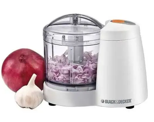Reso Gratuito Black & Decker SC350 tritaverdure elettrico 0,35 L 120 W Trasparente, Bianco