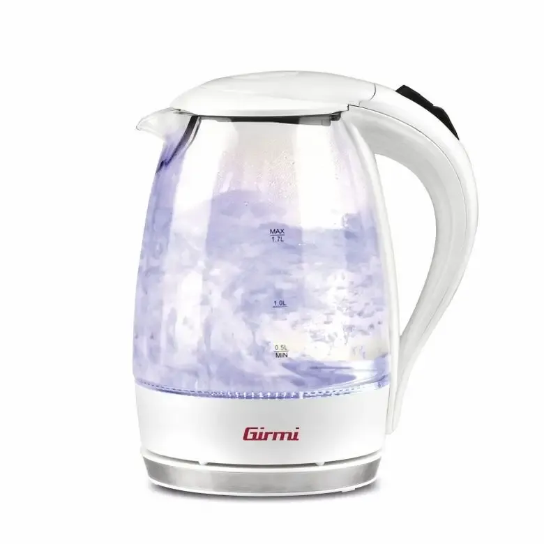 Girmi BL40 bollitore elettrico 1,7 L 2200 W Argento, Trasparente, Bianco Compra Adesso