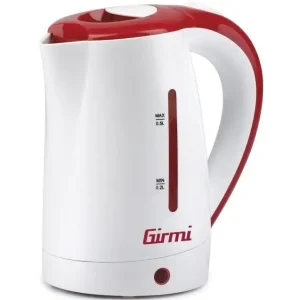 Consegna Rapida Girmi BL02 bollitore elettrico 0,5 L 1100 W Rosso, Bianco