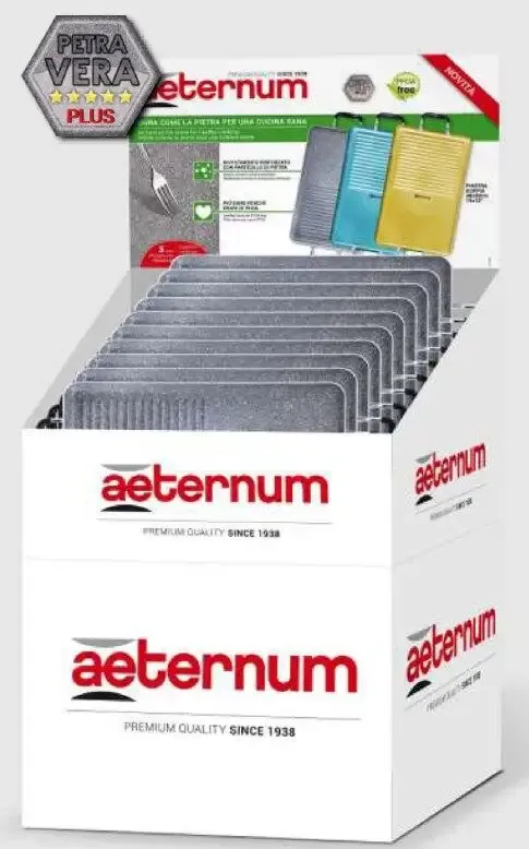 Offerta Aeternum Y00SET0122 teglia da forno Grill Rettangolare Alluminio