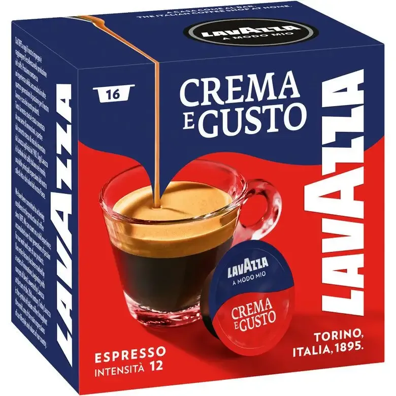 Scelto Dai Clienti Lavazza B Conf 16 capsule caffe Crema e Gusto