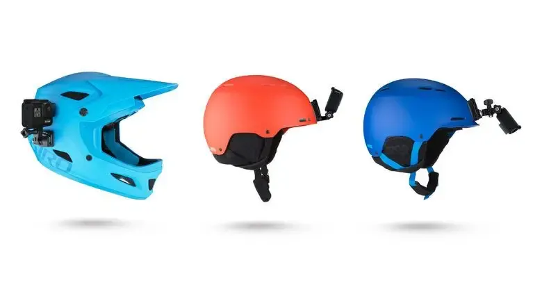 Prezzo Scontato GoPro SUPPORTO DA CASCO FRONTALE + LATERALE