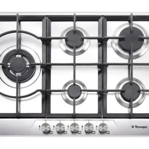 Tecnogas F75VGX piano cottura Acciaio inossidabile Da incasso Gas 5 Fornello(i) Spedito Oggi