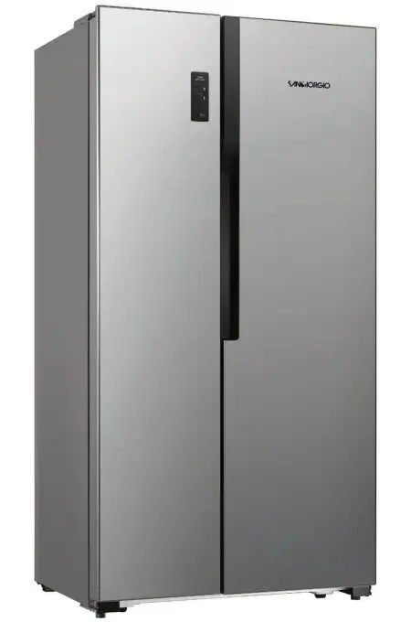 Ultimissimo Modello SanGiorgio SB54NFXD frigorifero side-by-side Libera installazione 518 L Acciaio inossidabile