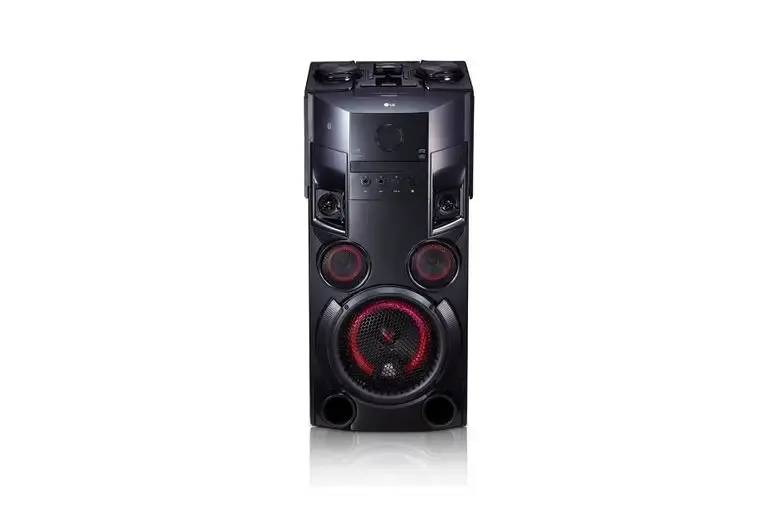 LG OM5560 set audio da casa Mini impianto audio domestico 500 W Nero Professionale