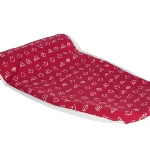 Vendita Finale Lelit PA703 rivestimento per asse da stiro Imbottitura per copriasse da stiro Cotone, Poliestere Rosso, Bianco
