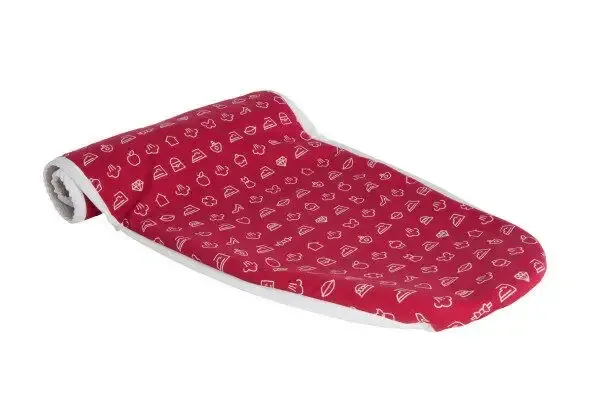 Vendita Finale Lelit PA703 rivestimento per asse da stiro Imbottitura per copriasse da stiro Cotone, Poliestere Rosso, Bianco