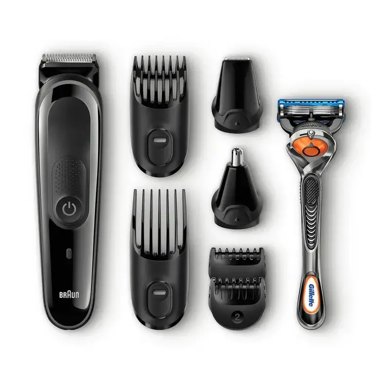 Nuovo Arrivo Braun 8-In-1 Tutto-in-1 Rifinitore MGK3060, Rasoio Barba Elettrico E Tagliacapelli
