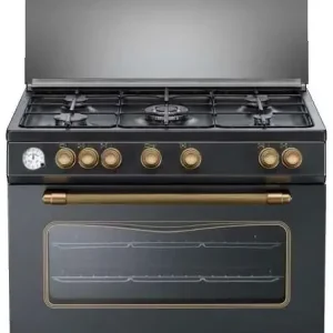 Tecnogas D965GVN cucina Piano cottura Gas Nero Quantità Limitata
